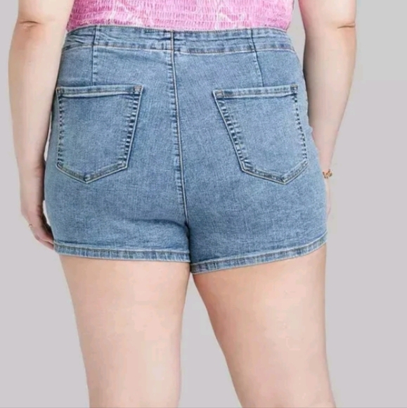 NWT Wild Fable Super High Rise Shorts - Picture 2 of 8